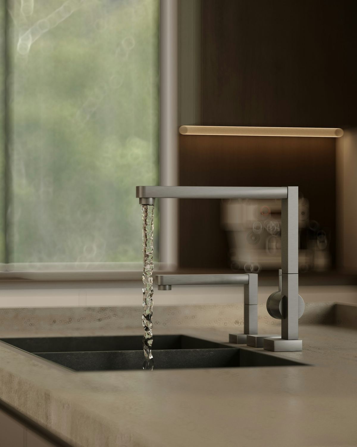 Kitchen faucet swap in Stonebridge