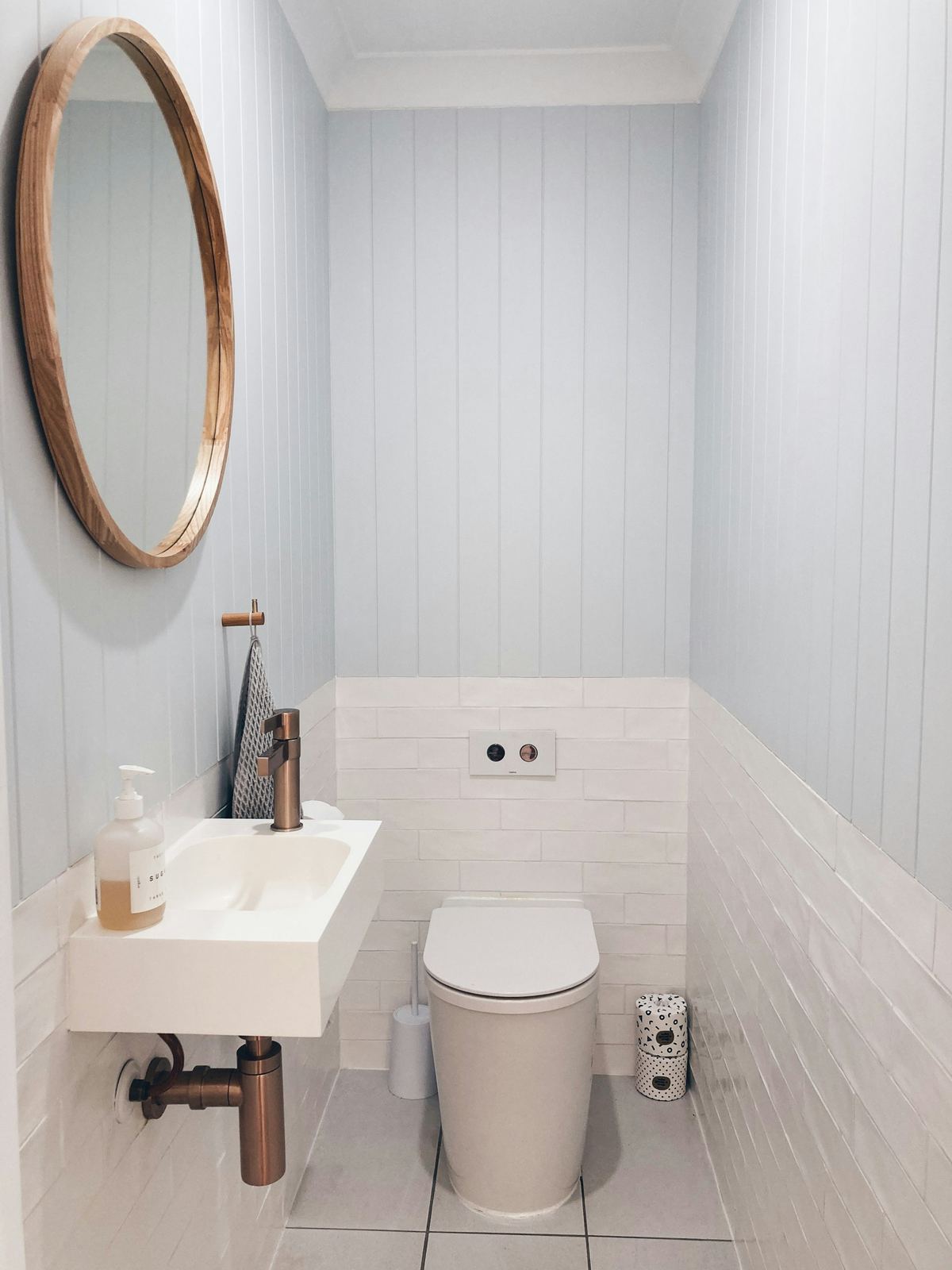 Powder room rough-in in Fairport